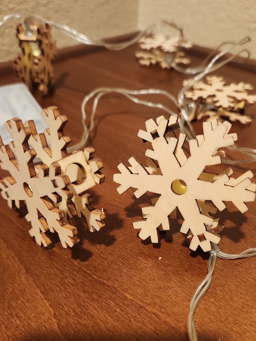 Snowflake String Lights - Picture 3 of 4